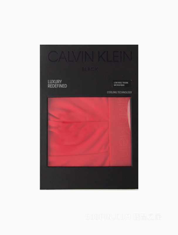 【黑标系列】Calvin Klein 22早秋男压纹LOGO无痕光滑低腰平角内裤NB2765