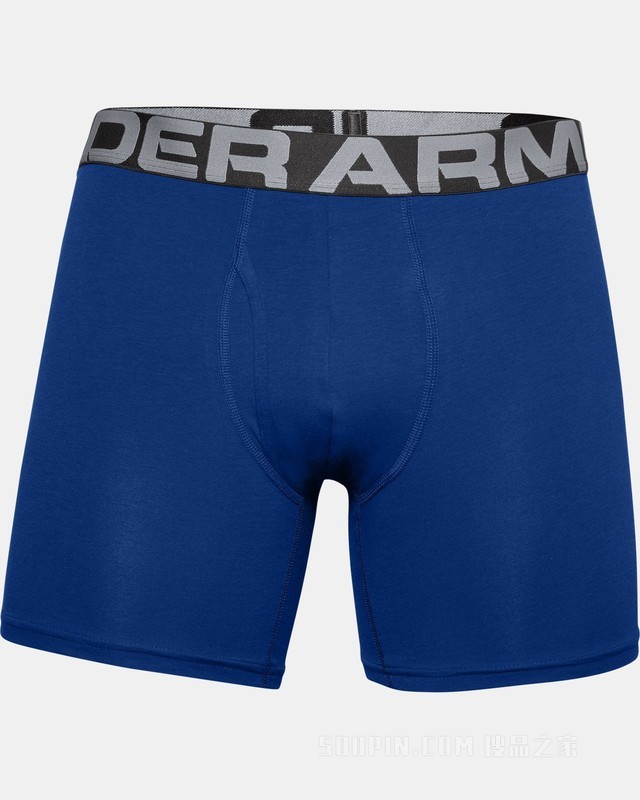 男士Charged Cotton® 6英寸Boxerjock内裤—3条装