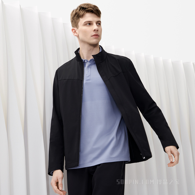 男子高端商务针织上衣
