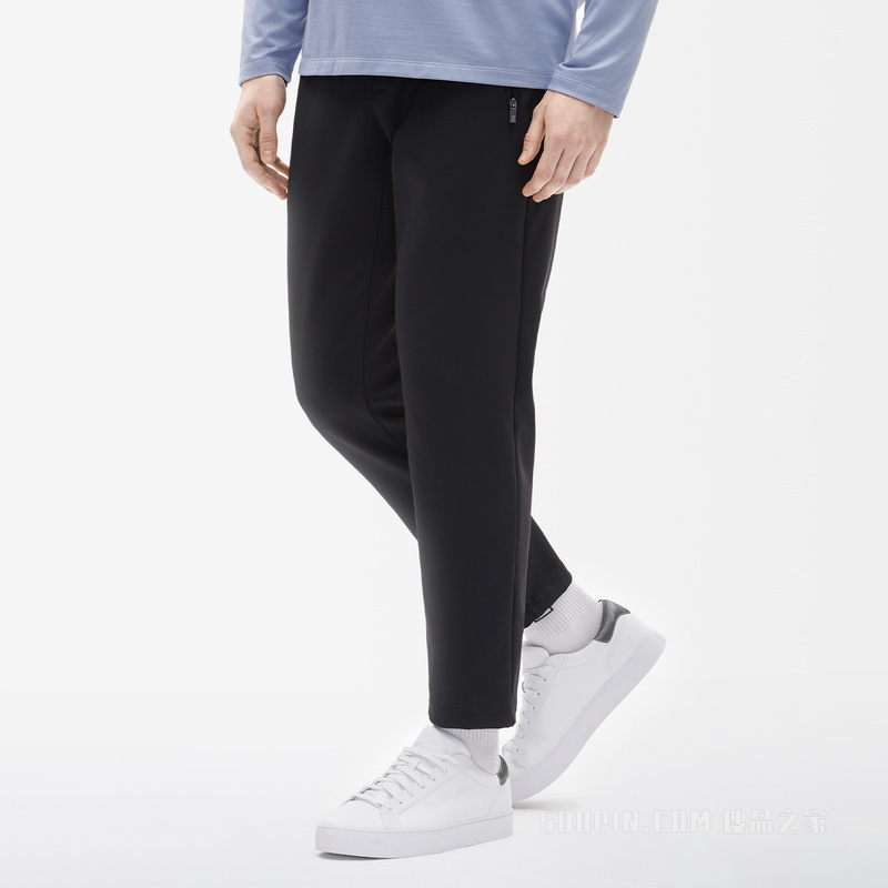 男子高端商务针织长裤