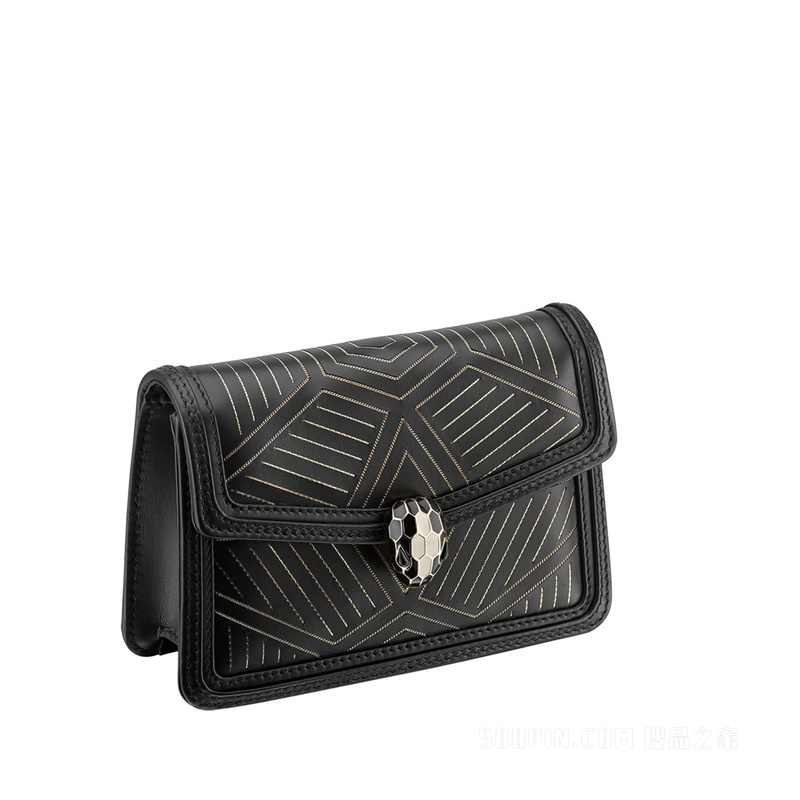 Serpenti Diamond Blast 迷你斜挎包