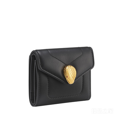 Serpenti Reverse系列 三折钱夹