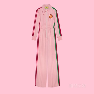 adidas x Gucci联名系列连体裤 粉色