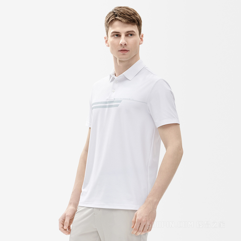 男子高端商务短袖POLO