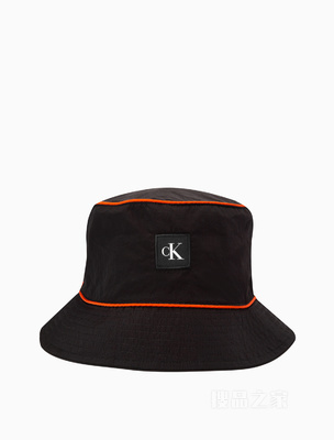 Calvin Klein 22早秋新款男士时尚撞色装饰LOGO绣片遮阳盆帽渔夫帽HX0500