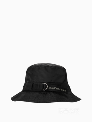 Calvin Klein 22早秋新款男机能风LOGO织带遮阳渔夫帽K510086