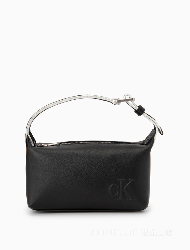 Calvin Klein 22早秋新款时尚可调节织带便携化妆包手提包DP1562