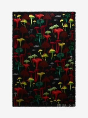 Psychedelic Mushroom披肩