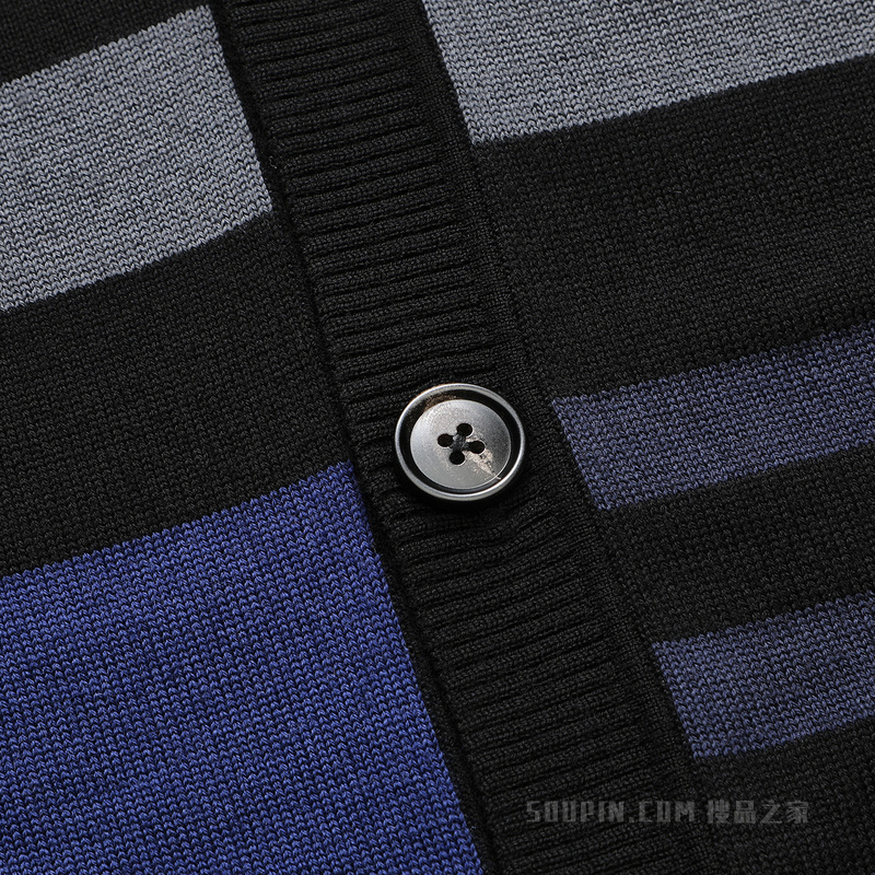 男子高端商务编织外套