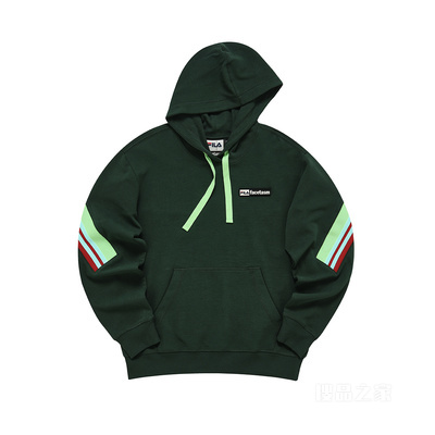 FILA X FACETASM联名女子针织连帽上衣