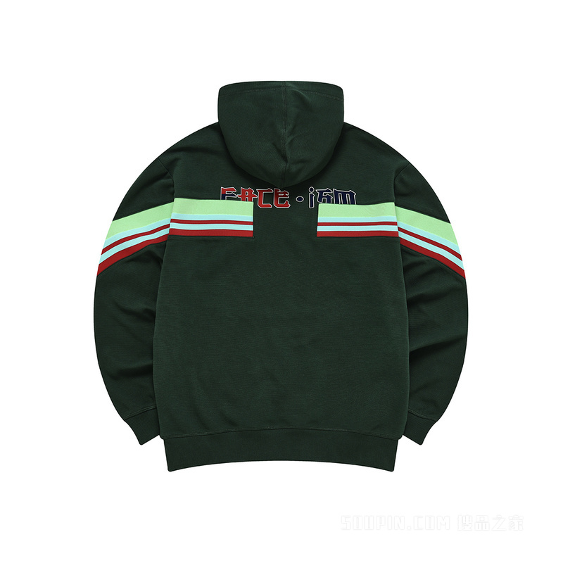 FILA X FACETASM联名女子针织连帽上衣