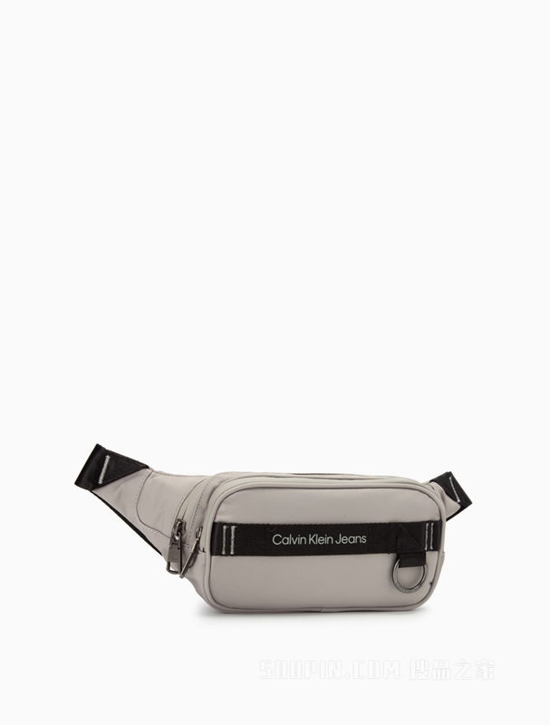 Calvin Klein 22秋冬新款男士时尚LOGO织带调节插扣腰包HH3521
