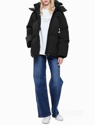 Calvin Klein女装保暖短款羽绒服外套 J212449