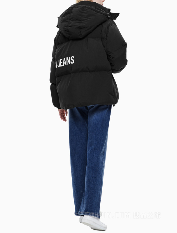 Calvin Klein女装保暖短款羽绒服外套 J212449