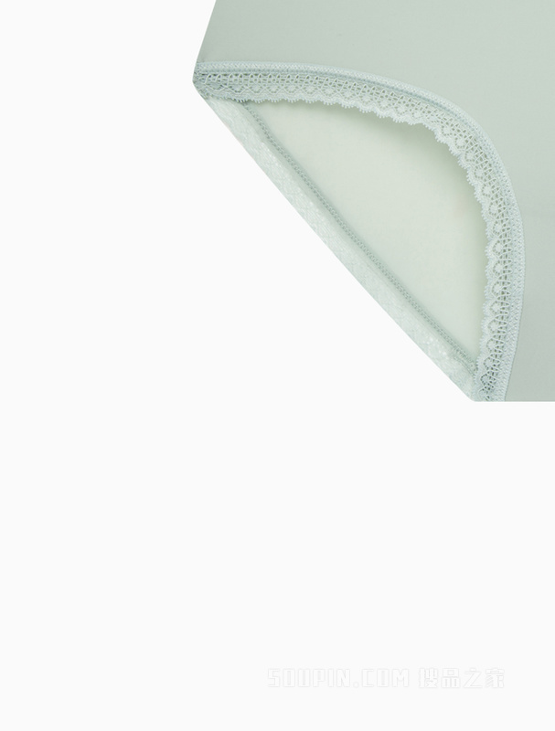 Calvin Klein 22早秋新款女士性感蕾丝循环LOGO透气半包臀三角内裤QD3767