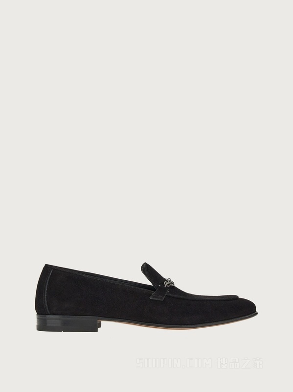 FERRAGAMO链饰莫卡辛鞋
