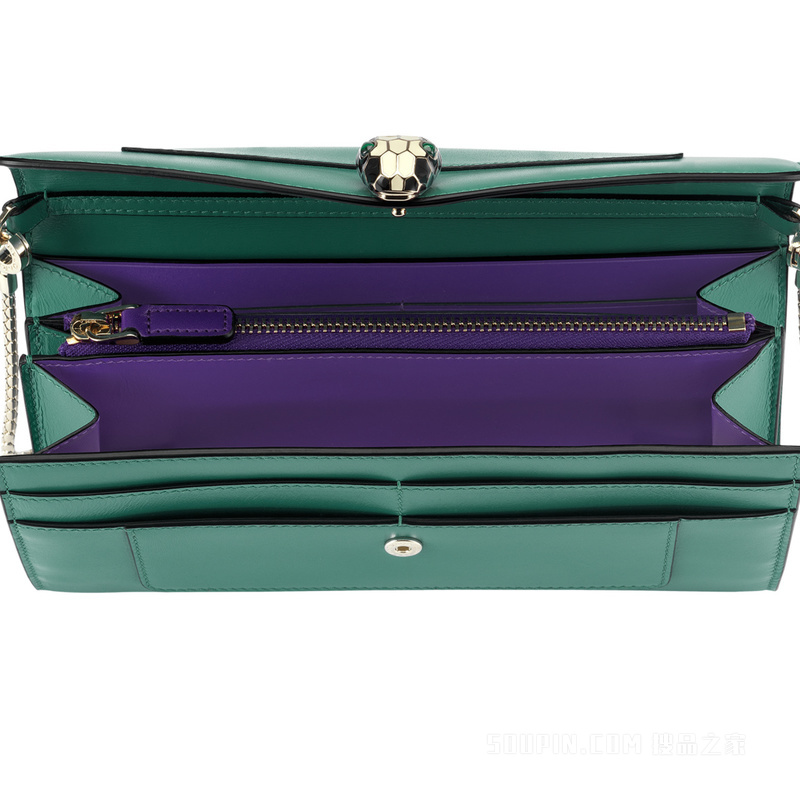 Serpenti Forever 链带钱夹