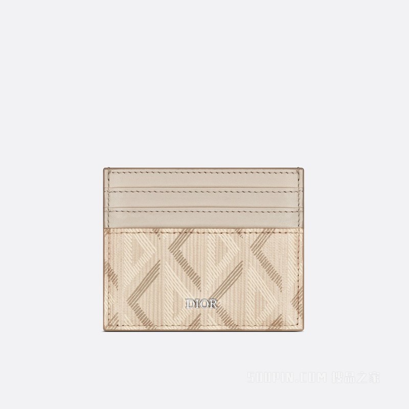 卡夹 自然色帆布 CD Diamond 图案