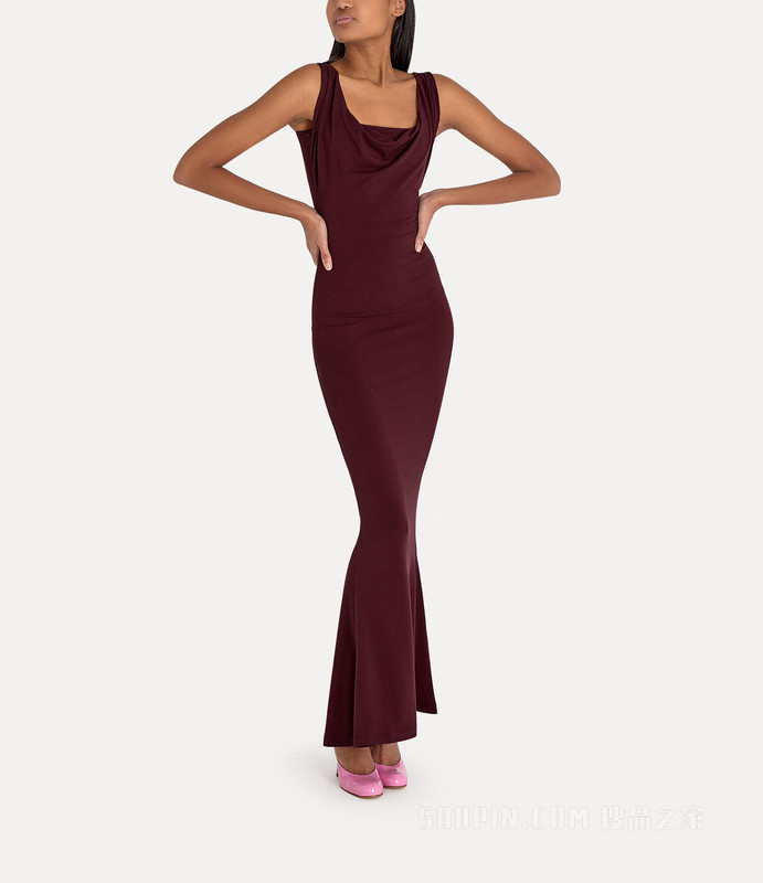 Long Liz Jersey Dress