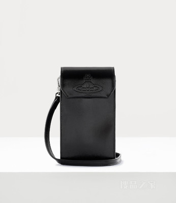 Natural Leather Injected Orb Phone Bag