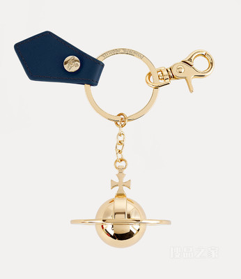 Saffiano 3D Orb Keyring