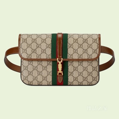 Jackie 1961系列腰包 米色和乌木色Supreme帆布