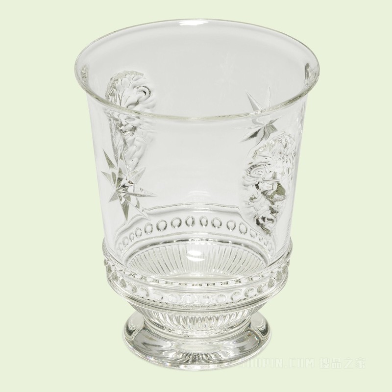 狮头玻璃杯 透明玻璃