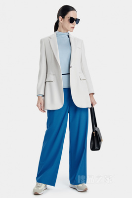 陨石灰极简西装夹克