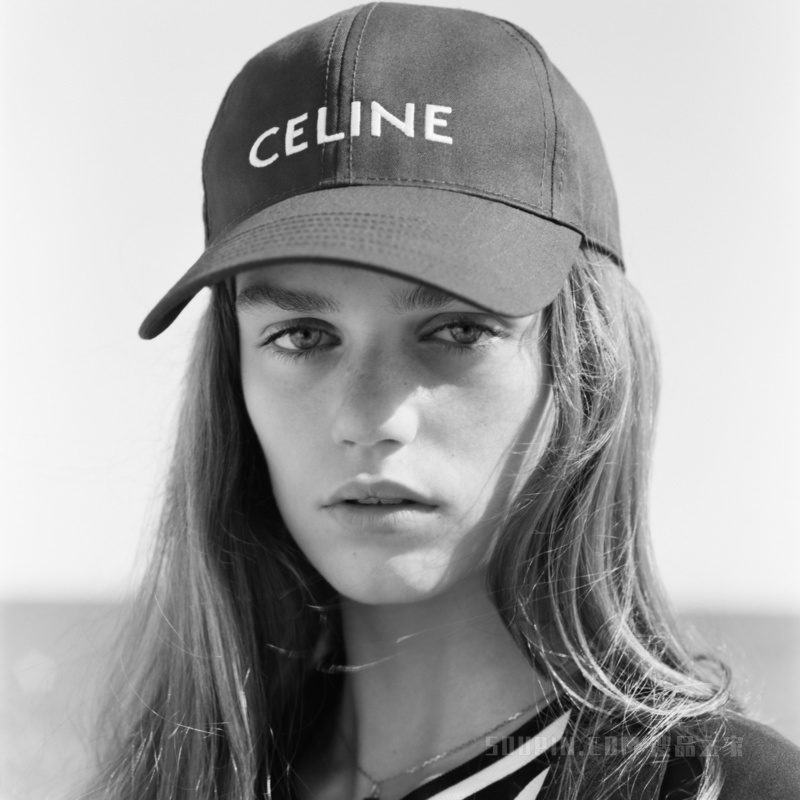 CELINE棉质棒球帽 23978