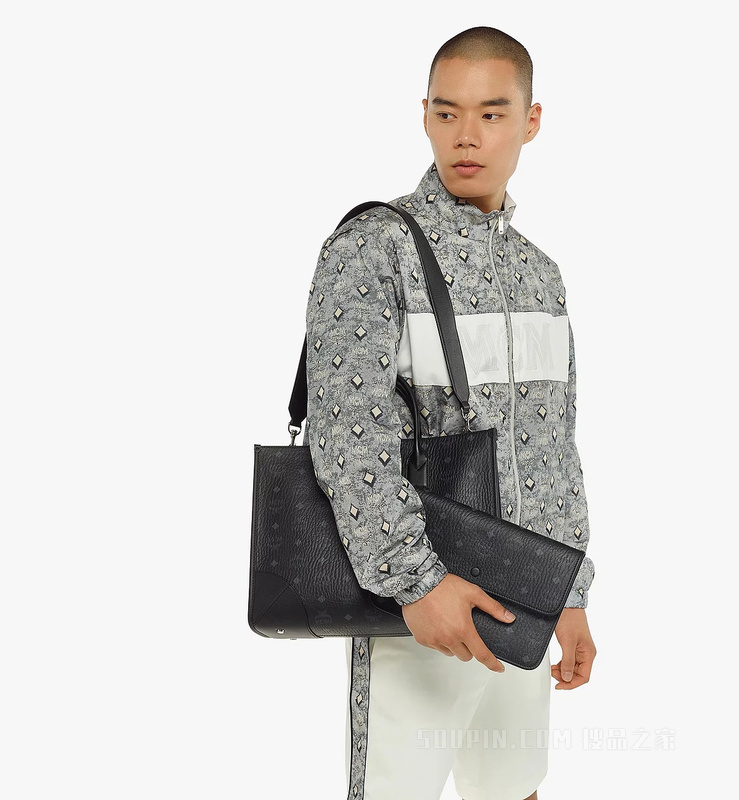 Large München Tote in Visetos