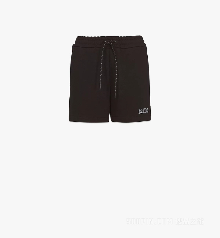女士Essentials Logo棉短裤