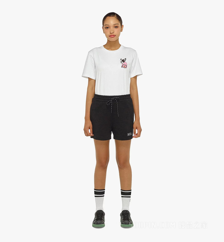 女士Essentials Logo棉短裤