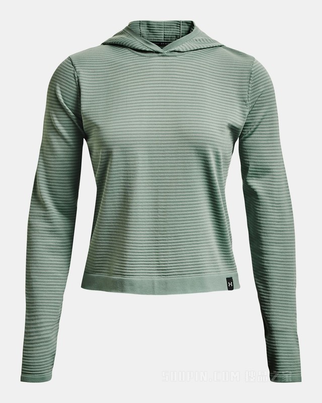 女士UA IntelliKnit Wind连帽上衣