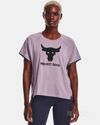 女士Project Rock强森Graphic短袖T恤