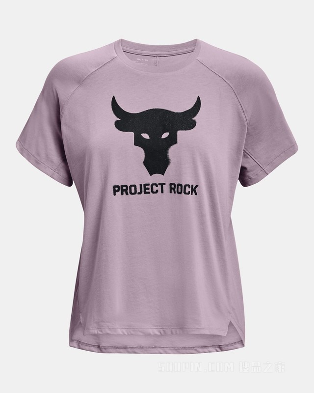 女士Project Rock强森Graphic短袖T恤
