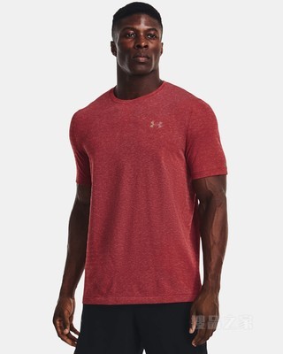 男士UA RUSH Seamless GeoSport短袖T恤
