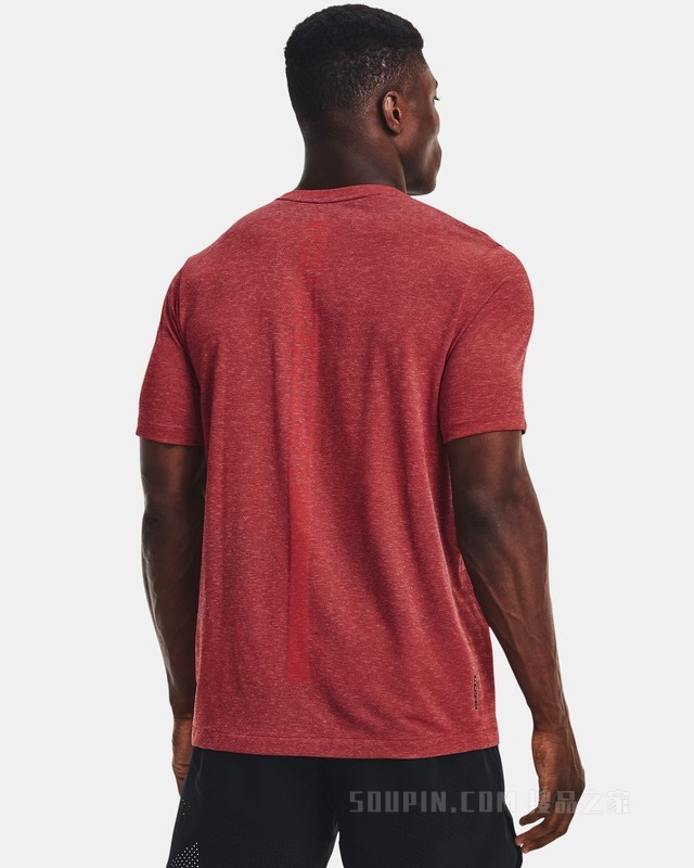 男士UA RUSH Seamless GeoSport短袖T恤