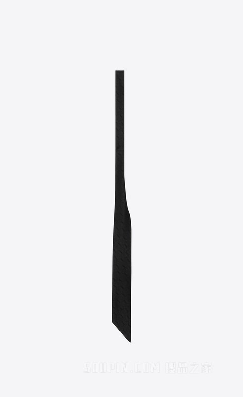 Monogram桑蚕丝花结领带