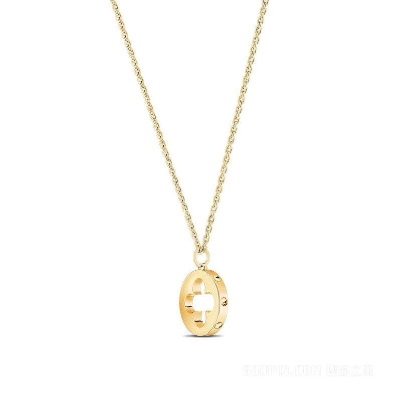 EMPREINTE MEDALLION 18K 金项链
