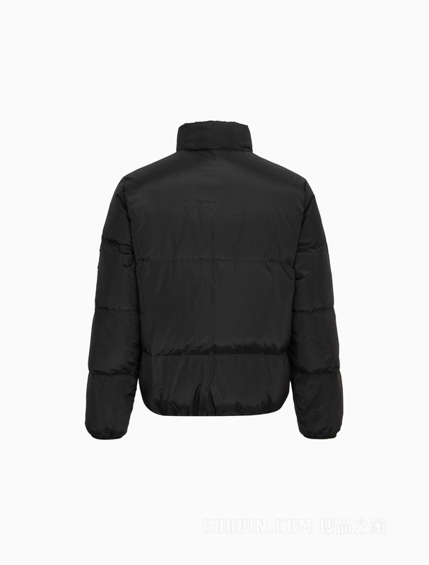 Calvin Klein 22早秋新款男士休闲立领简约印花鸭绒保暖羽绒服J322318