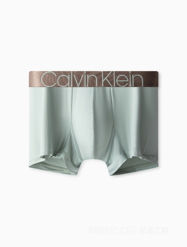 【炫光引力带】Calvin Klein 22早秋男士光泽LOGO细滑透气平角内裤NB2540