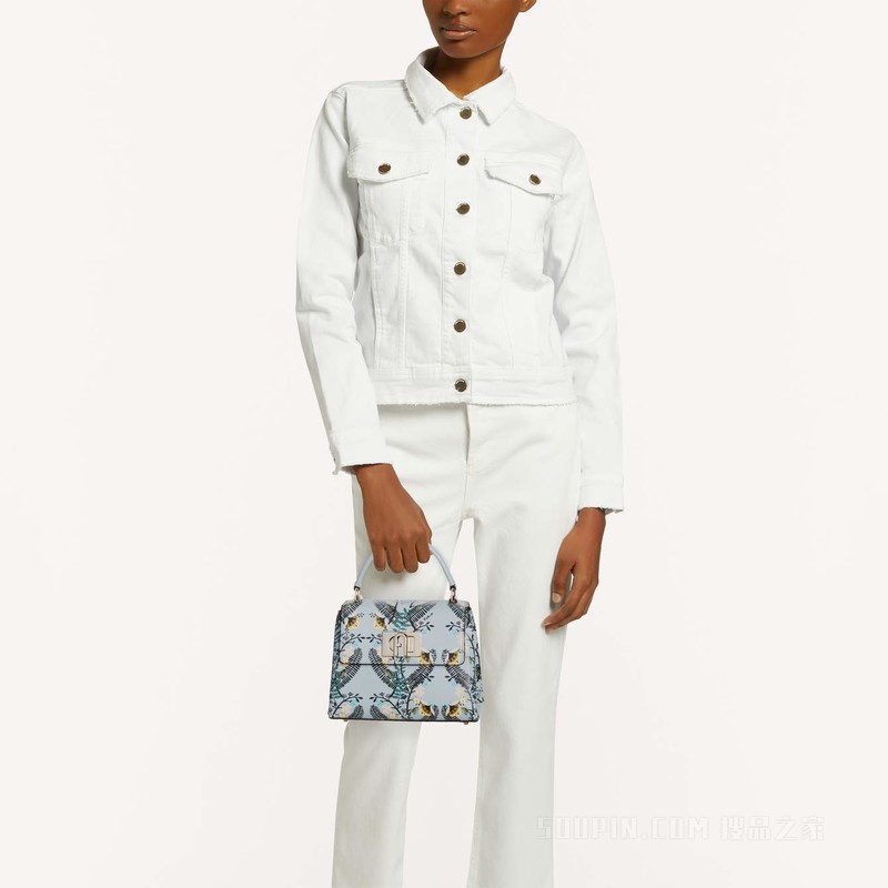 手挽包 迷你款 Toni Artemisia (Blue) Furla 1927