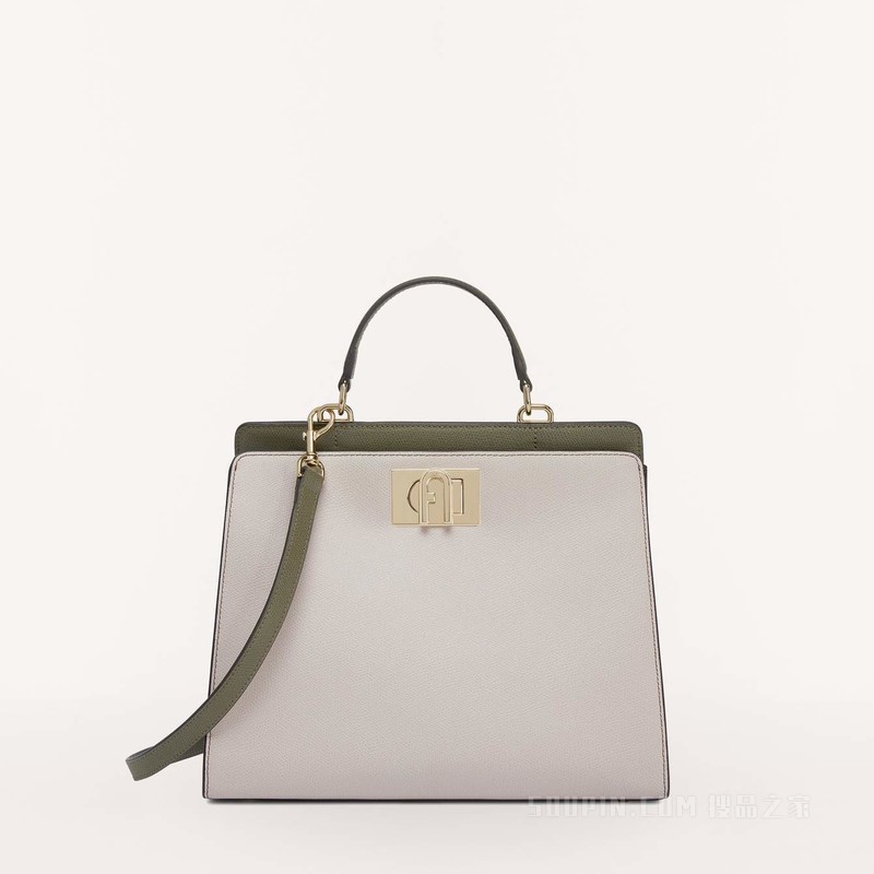 中号手提包 Perla E (White) Furla 1927