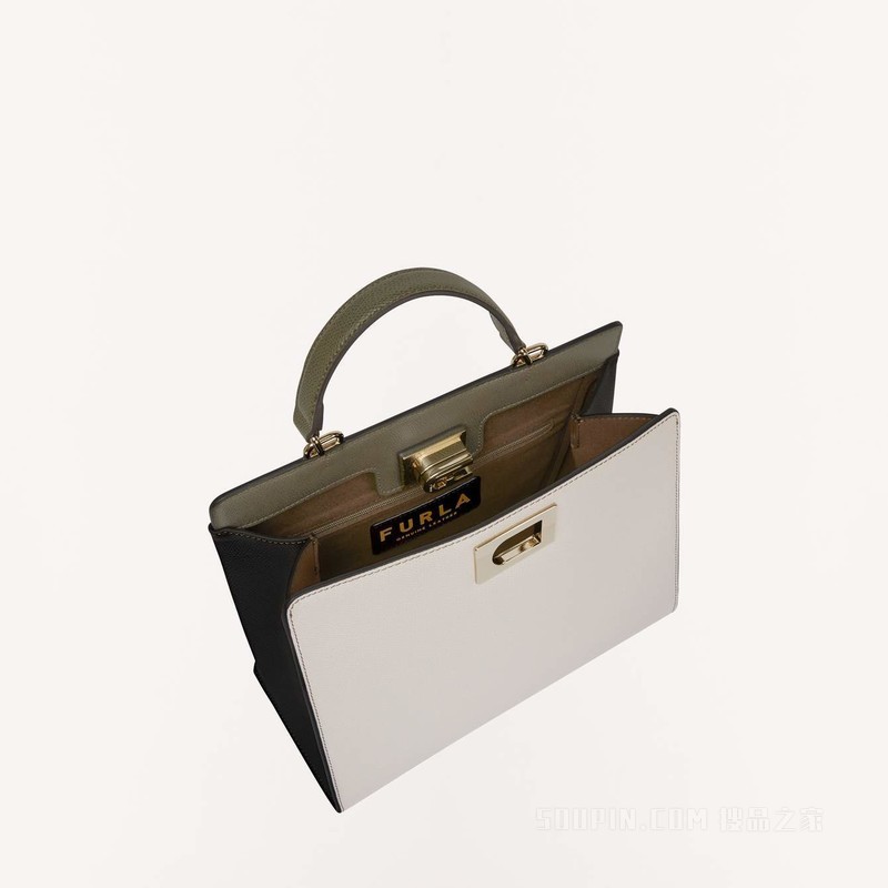 中号手提包 Perla E (White) Furla 1927