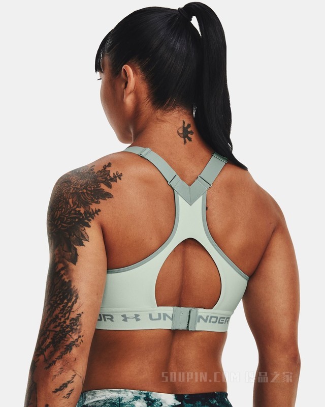 女士Armour Crossback运动内衣—高强度