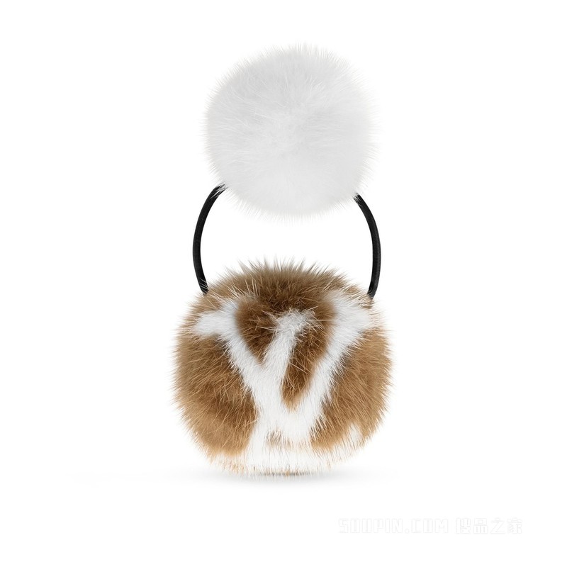 LV COSY MINK FUR 弹力发圈