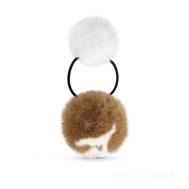 LV COSY MINK FUR 弹力发圈