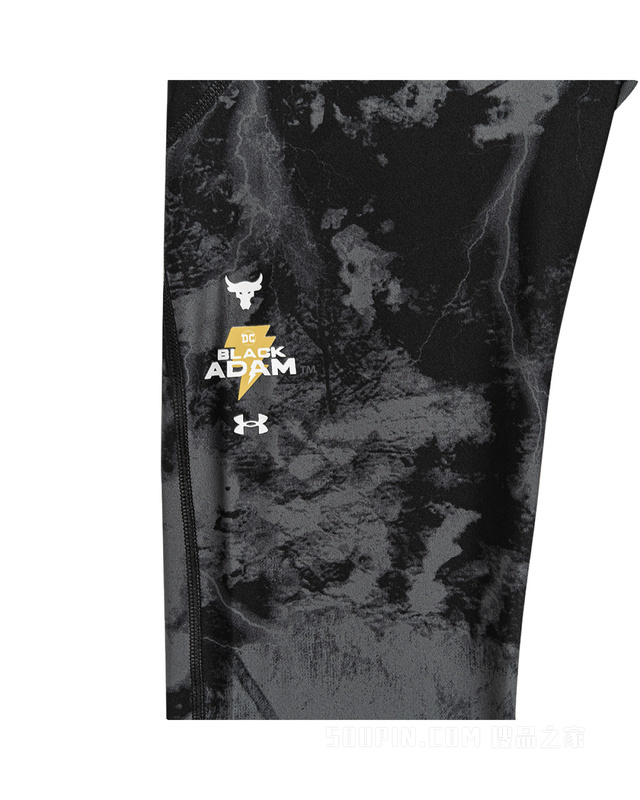 女士Project Rock强森Black Adam HeatGear®紧身九分裤