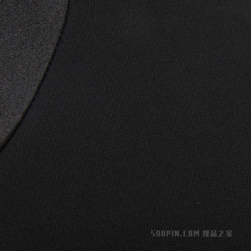 羊毛真丝连衣裙 黑色