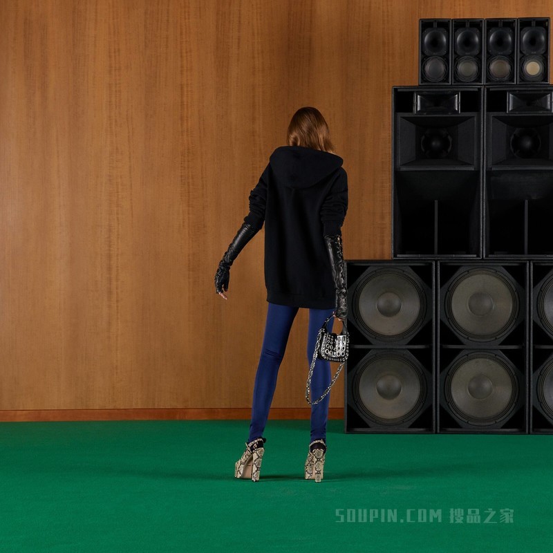 Gucci Hollywood Boulevard卫衣 黑色